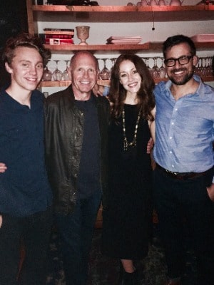 Jennifer Ferrin with her screenwriter team